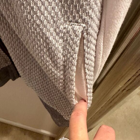 J.Crew bomber style, full zip sweater. - Picture 4 of 6